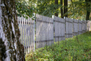 Dřevěný plot - modřín | Customwood
